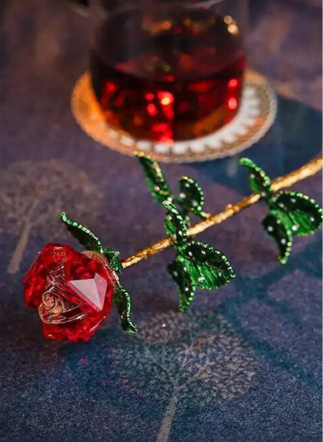 Red Crystal Rose