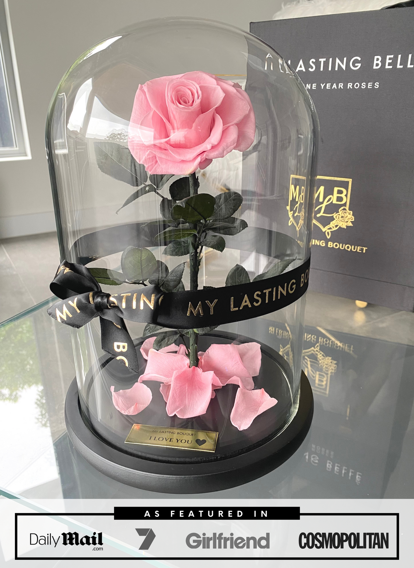 Pink Lasting Belle - My Lasting Bouquet