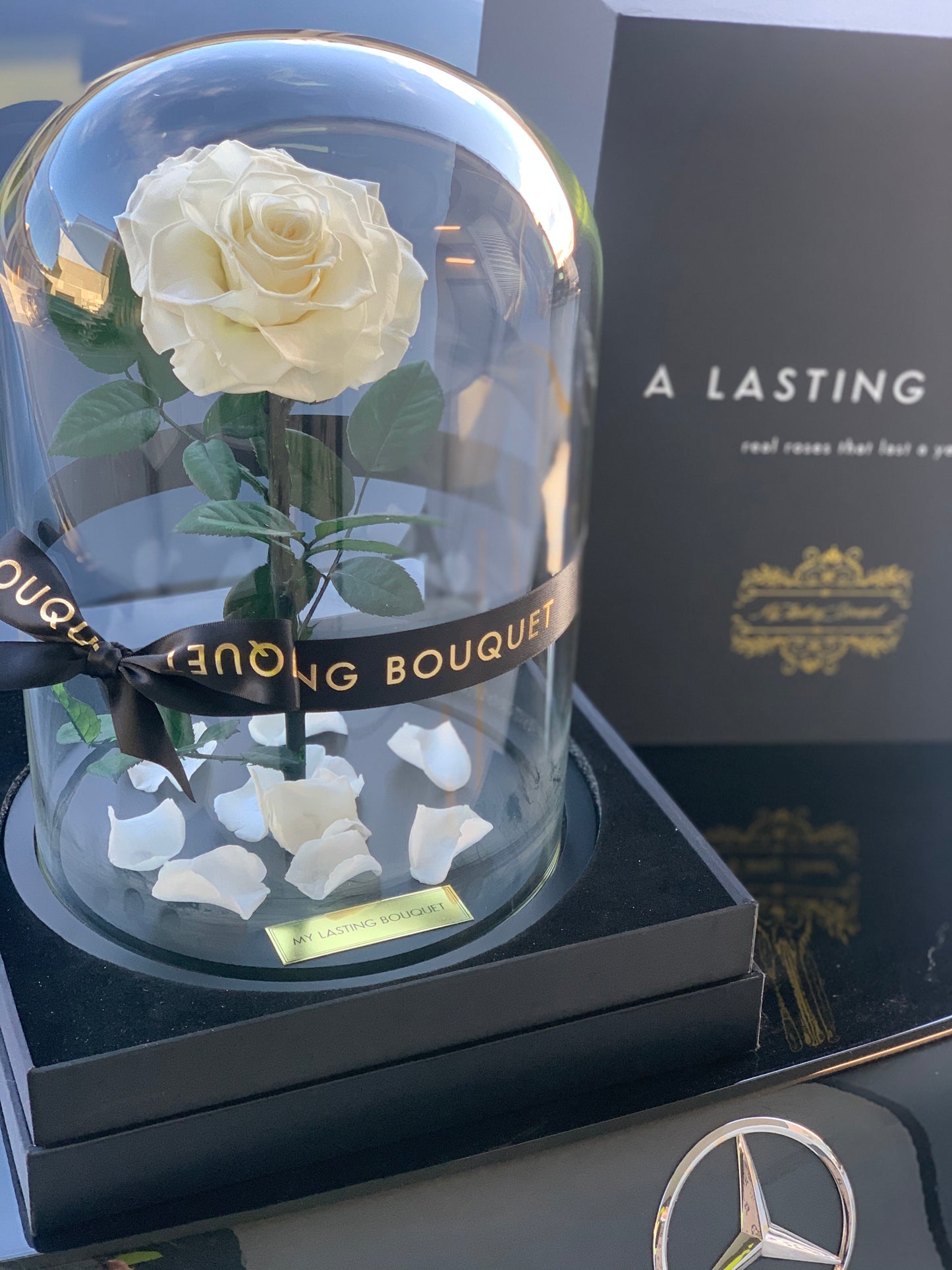 White Lasting Belle - My Lasting Bouquet