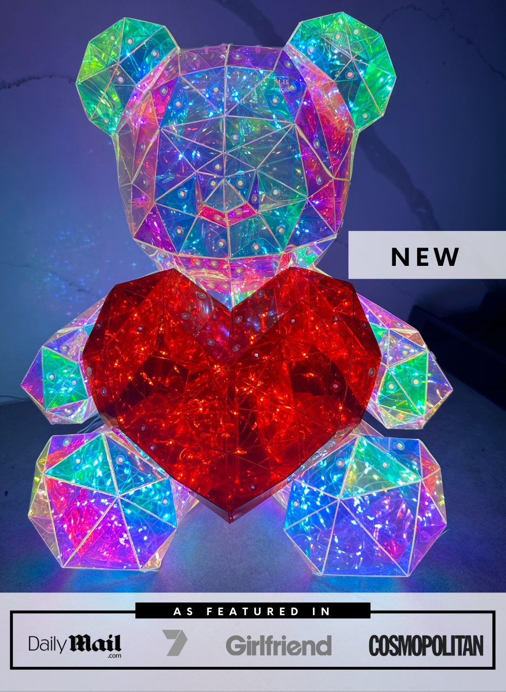 My Lasting Bouquet™️ Galaxy LED Bear