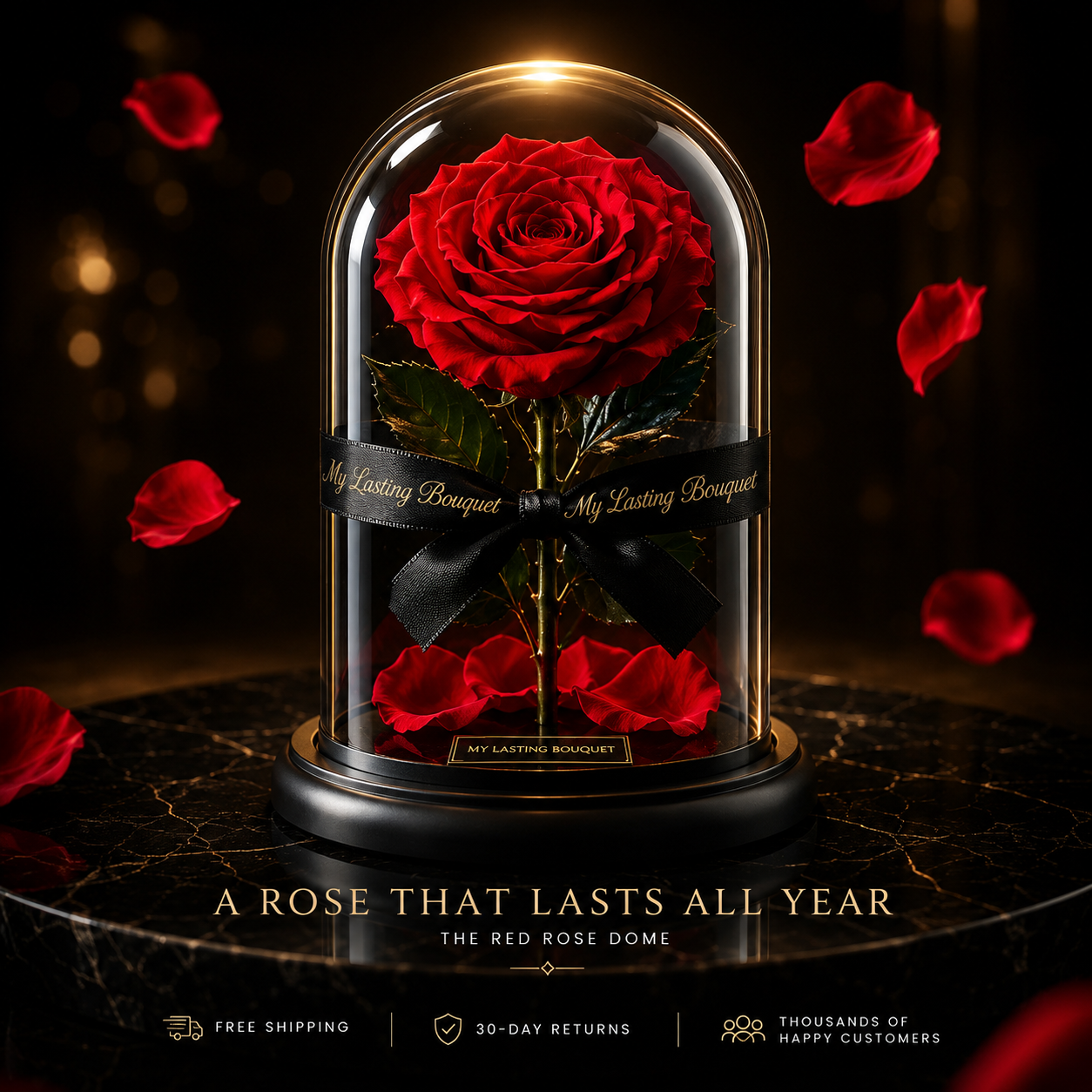 RED Rose Dome