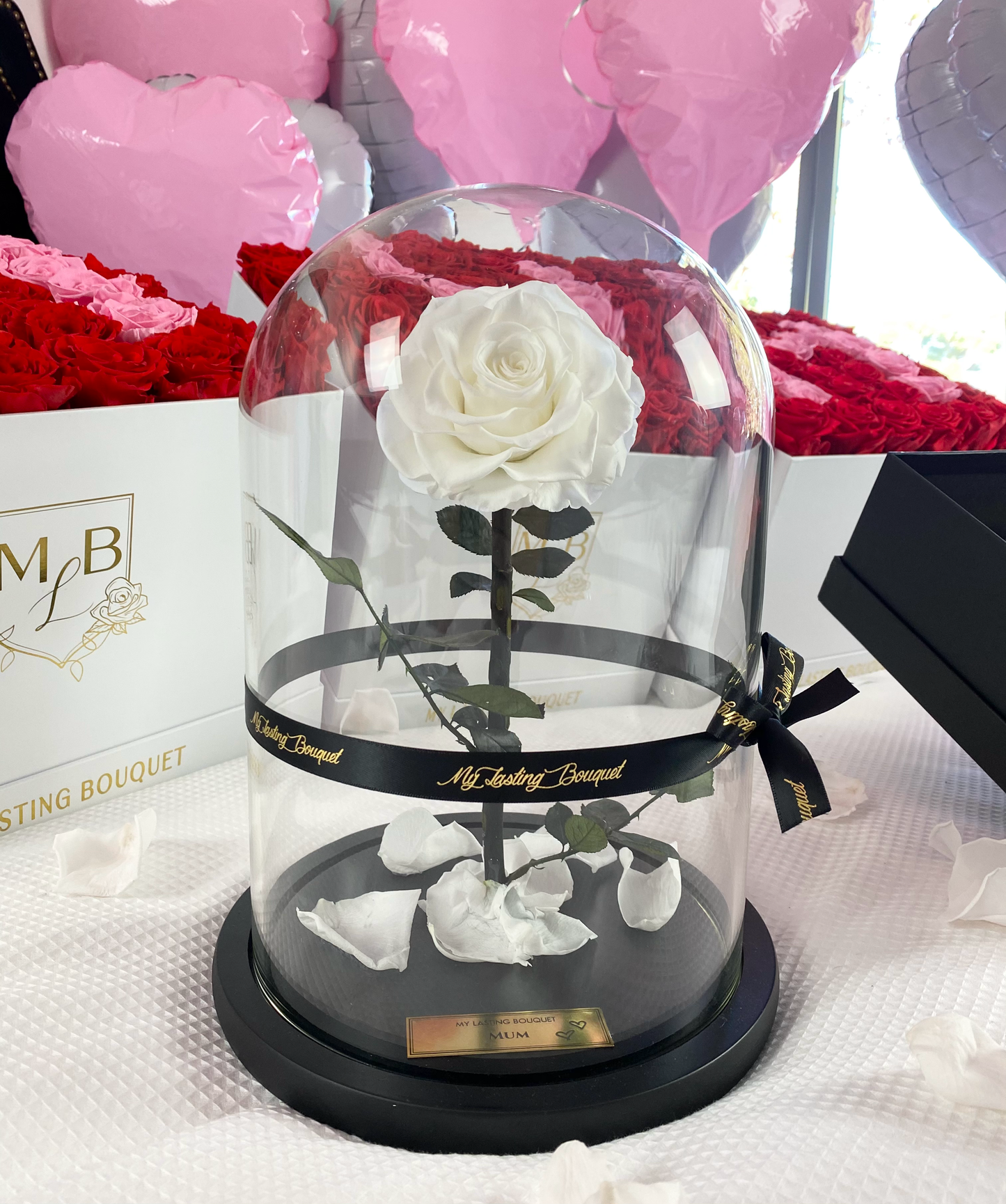 White Lasting Belle - My Lasting Bouquet