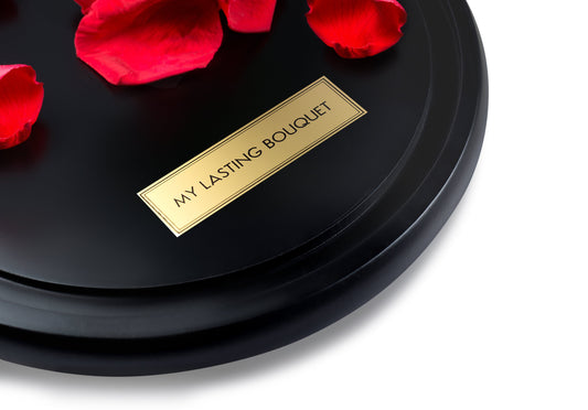 2. Personalised Plaque - My Lasting Bouquet